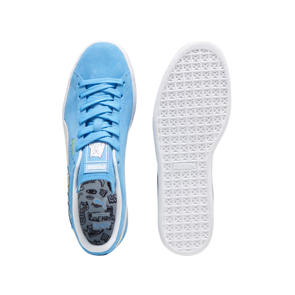 PUMA x RIPNDIP Suede Blue Sneakers