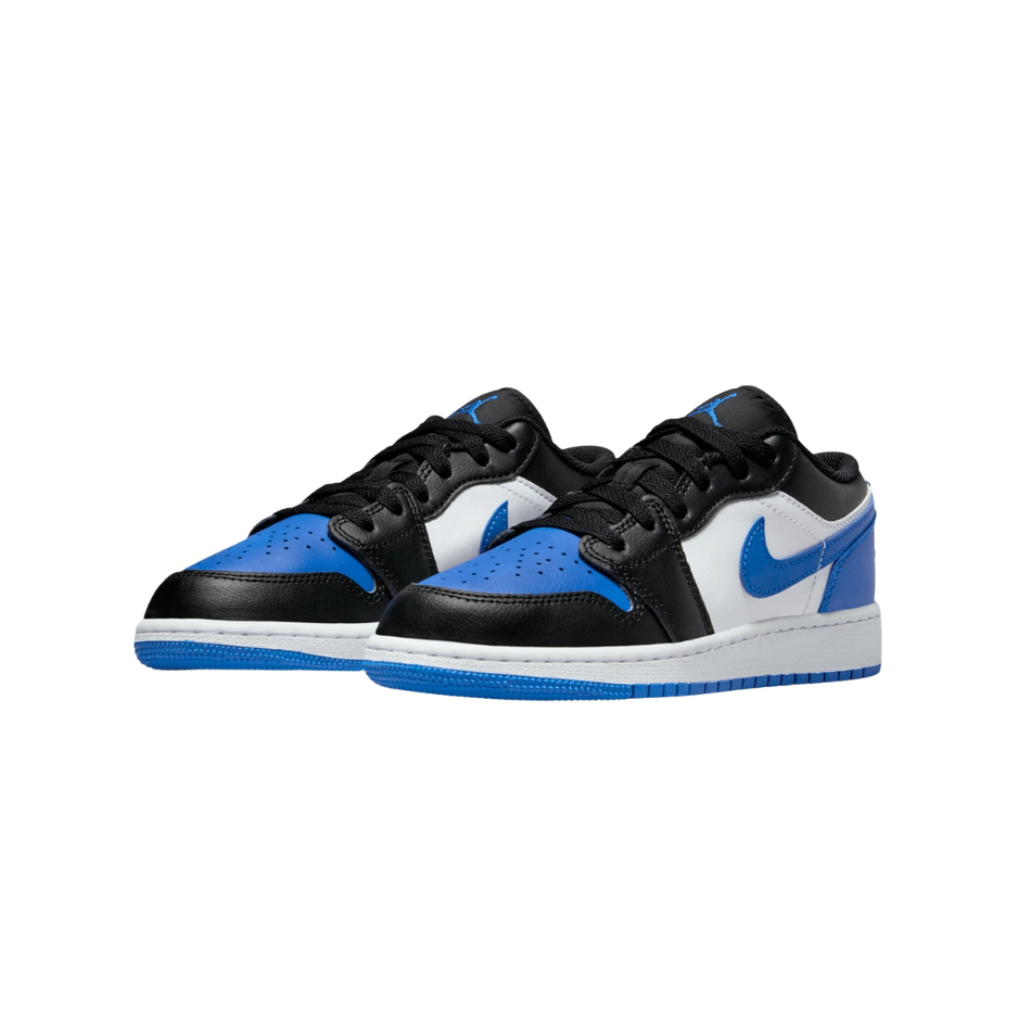 White/Royal Blue-Black-White