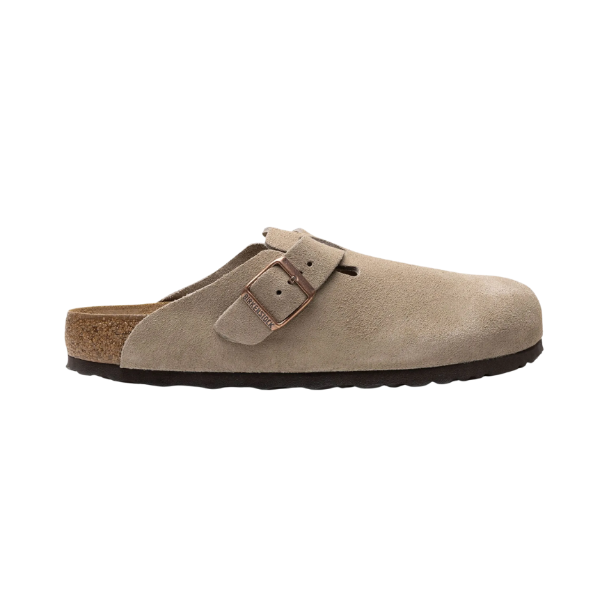 Birkenstock Boston suede clogs