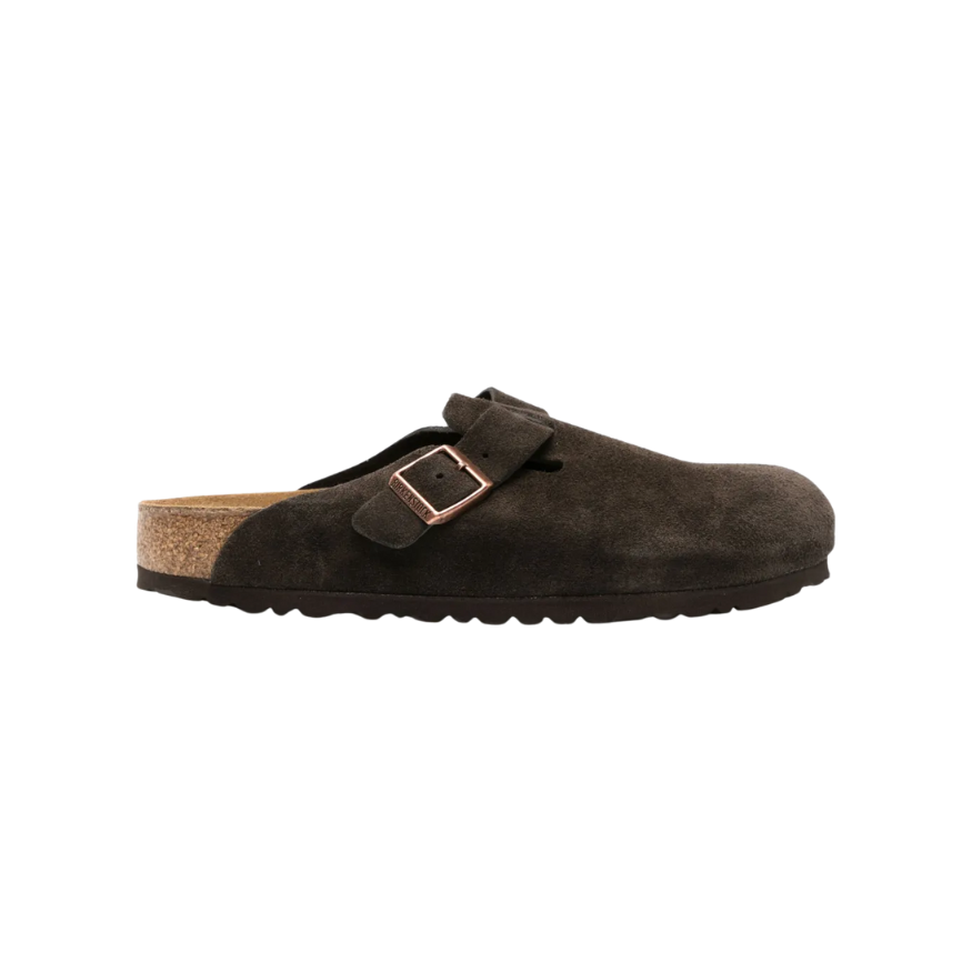 Birkenstock Boston suede clogs