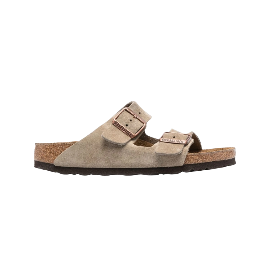 Birkenstock Arizona suede slip-on sandals